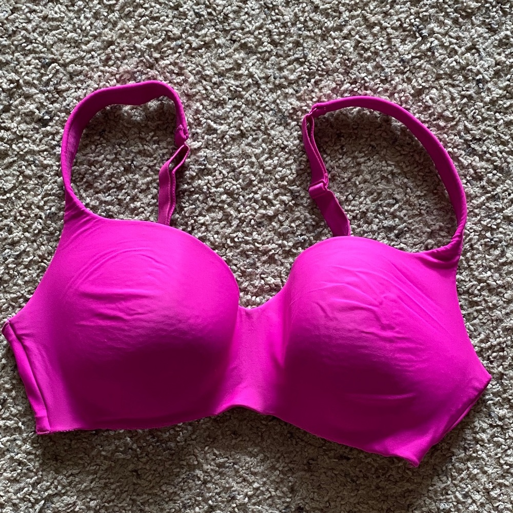 Ambrielle Fuchsia Women's Bra